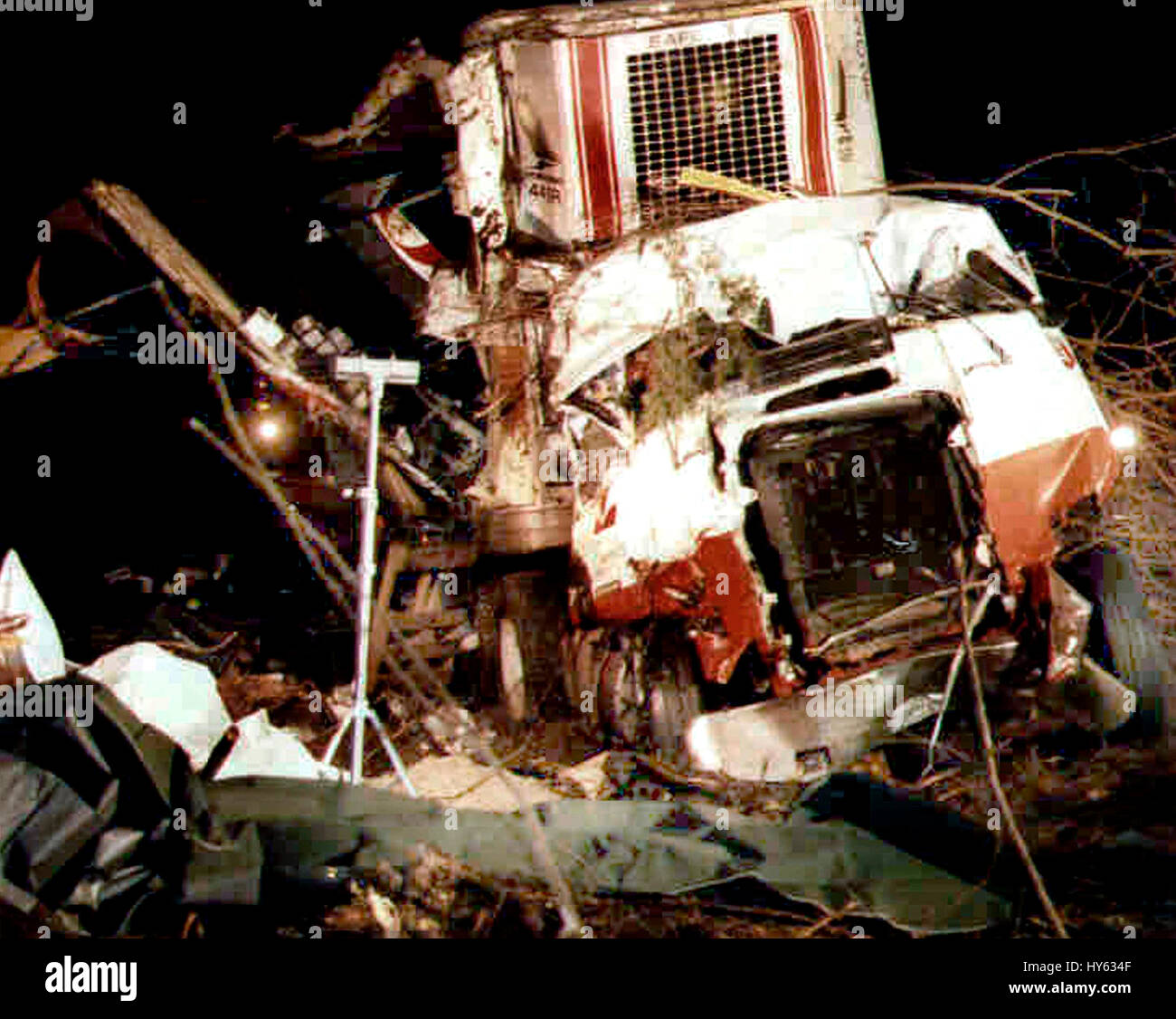 Fatal tractor trailer accident where the driver was killed Clinton, Md