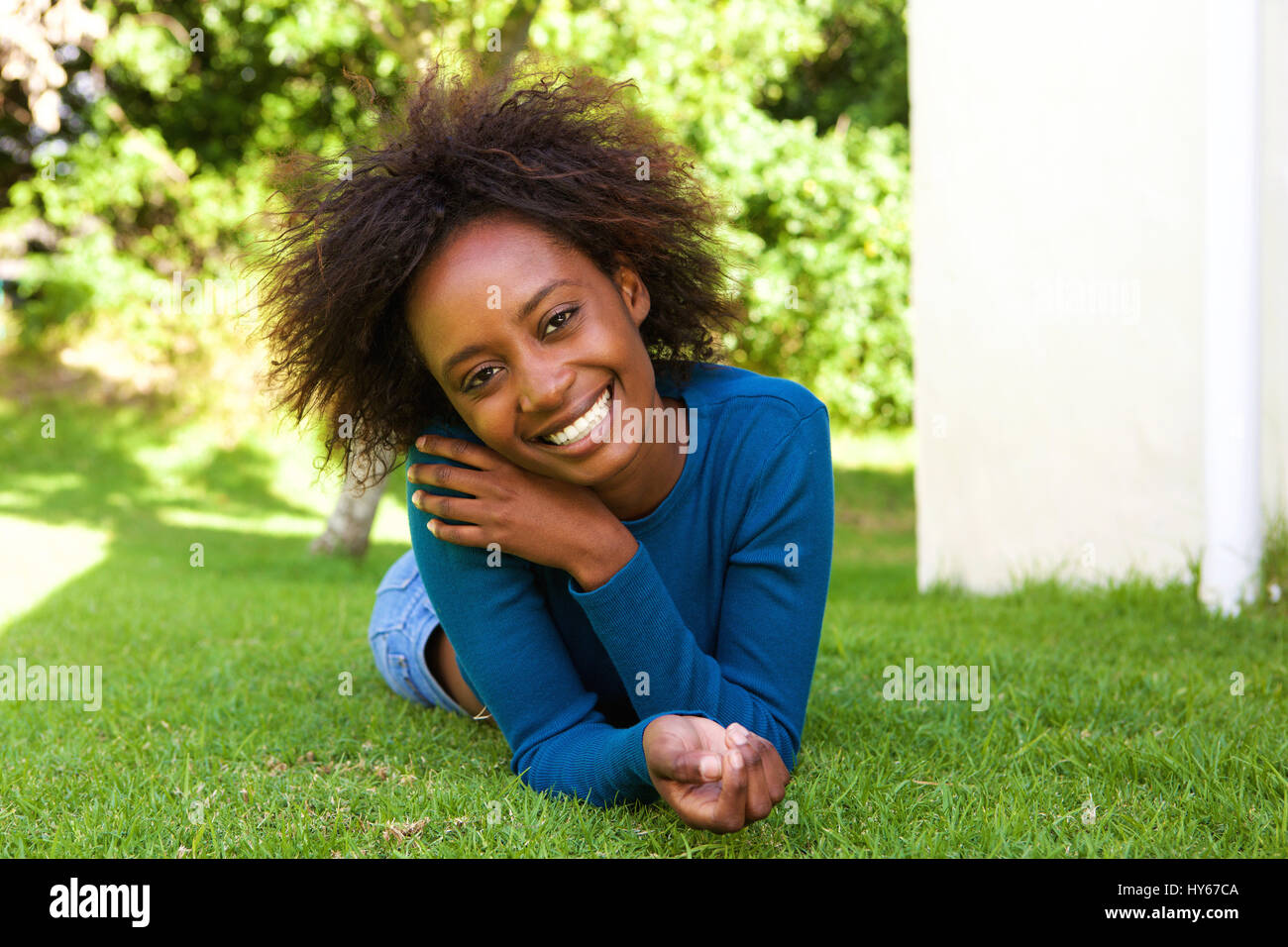 Attractive african woman hi-res stock photography and images - Alamy