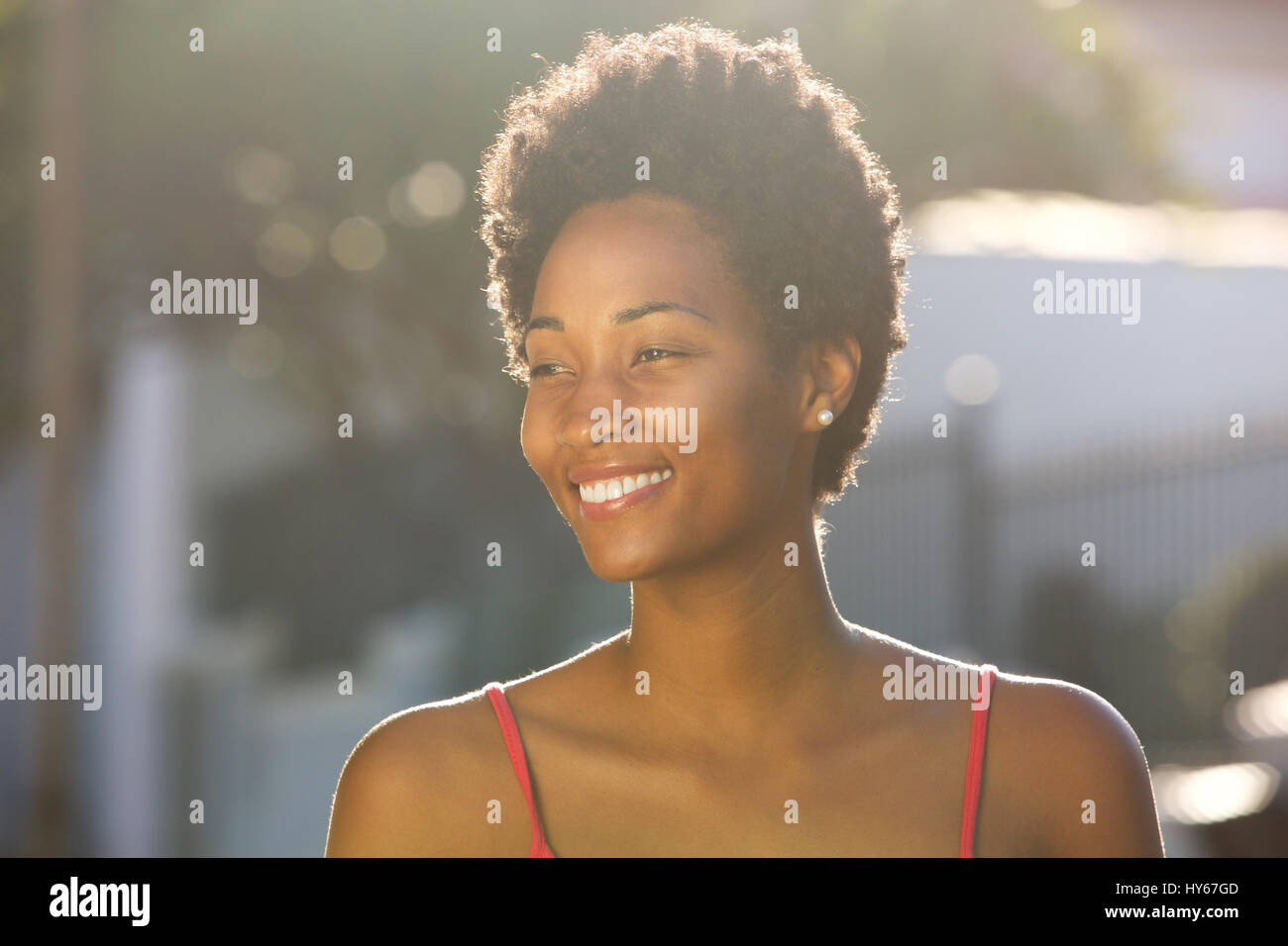 Real african woman hi-res stock photography and images - Alamy