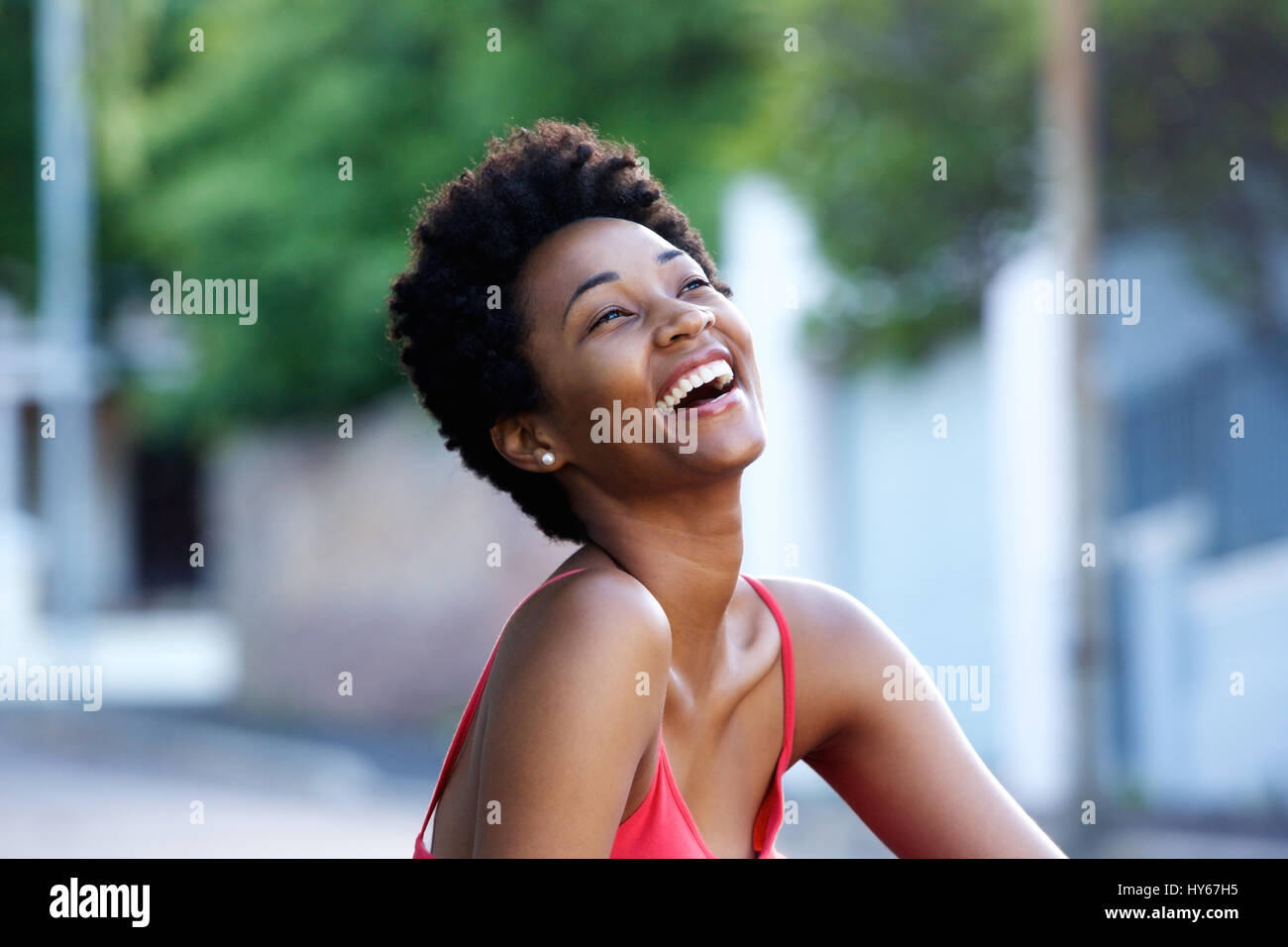 African woman natural beauty close up hi-res stock photography and ...
