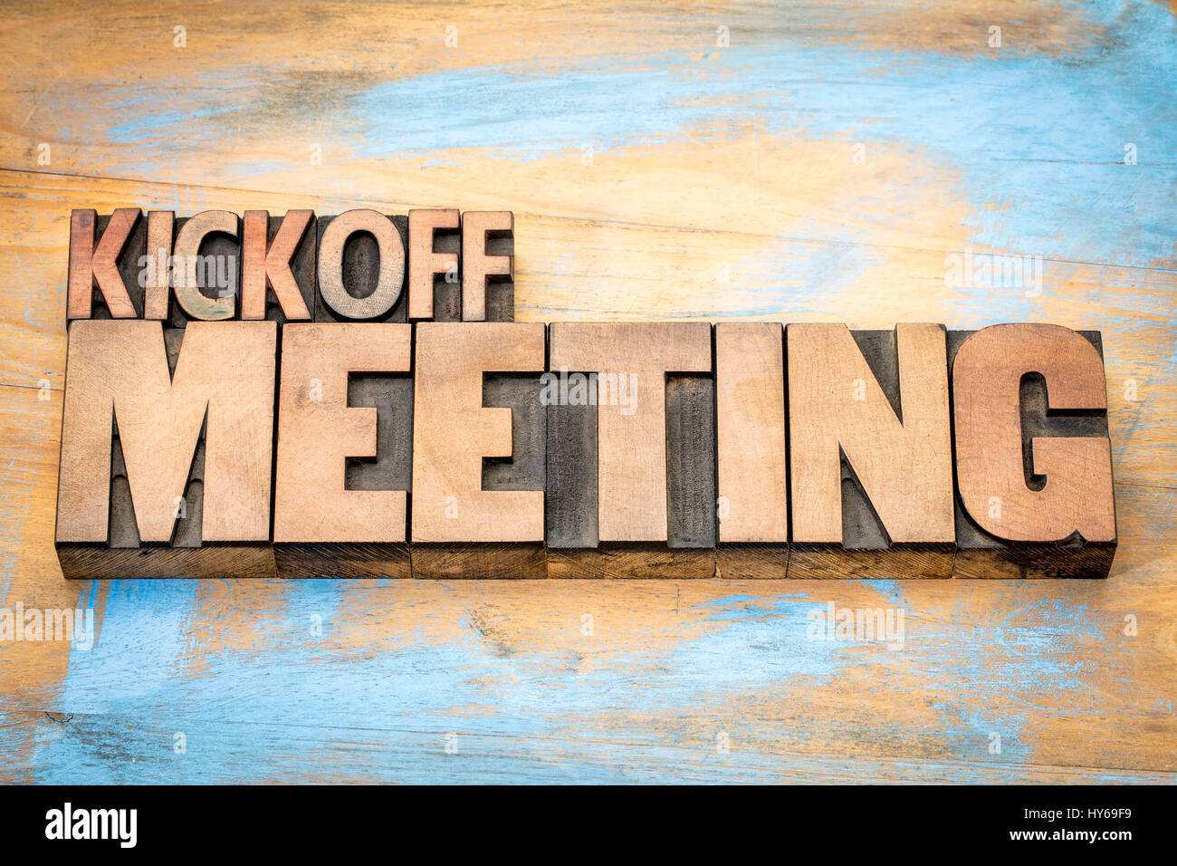 Hand writing sign Kick Off Meeting. Concept meaning first meeting with the  project team and the client Abstract Spreading Message Online, Global Stock  Photo - Alamy