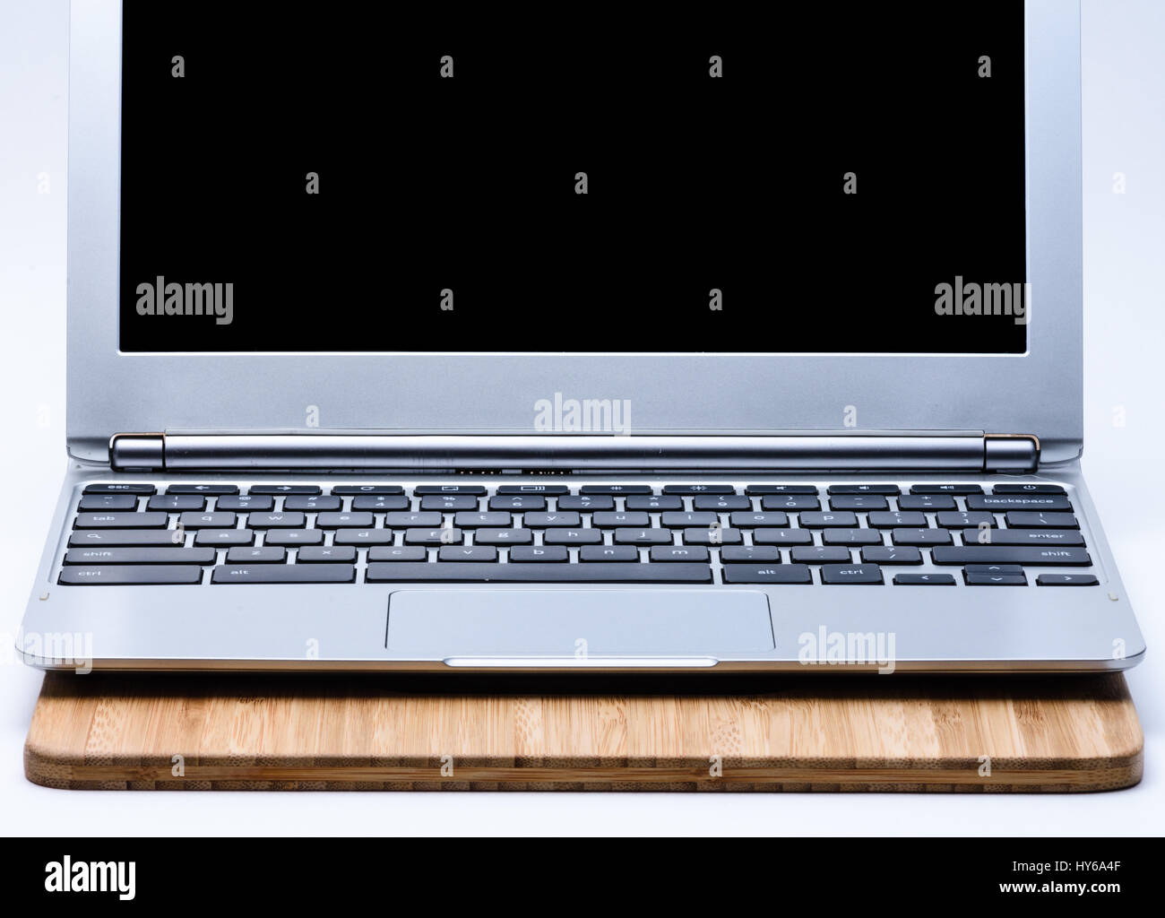 Generic laptop with keyboard Stock Photo - Alamy