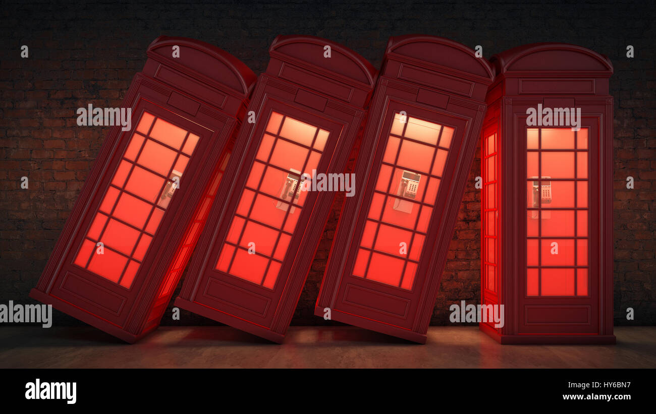 British phone booth hi-res stock photography and images - Alamy