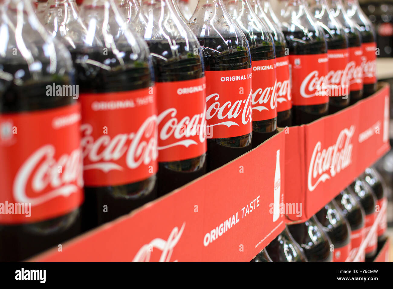 World of coca cola and bottles High Resolution Stock Photography and