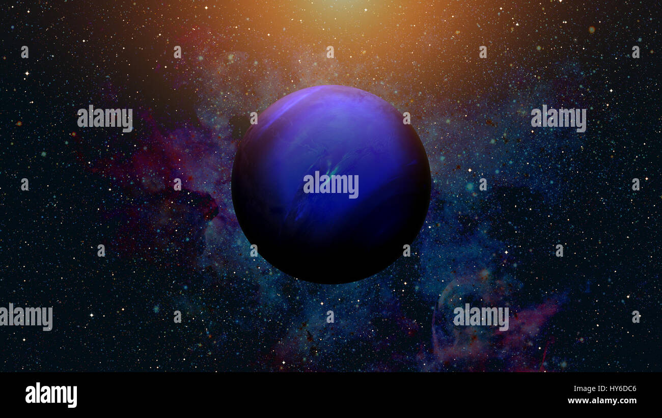 Solar System Neptune. It is the eighth and farthest from the Sun in the Solar System