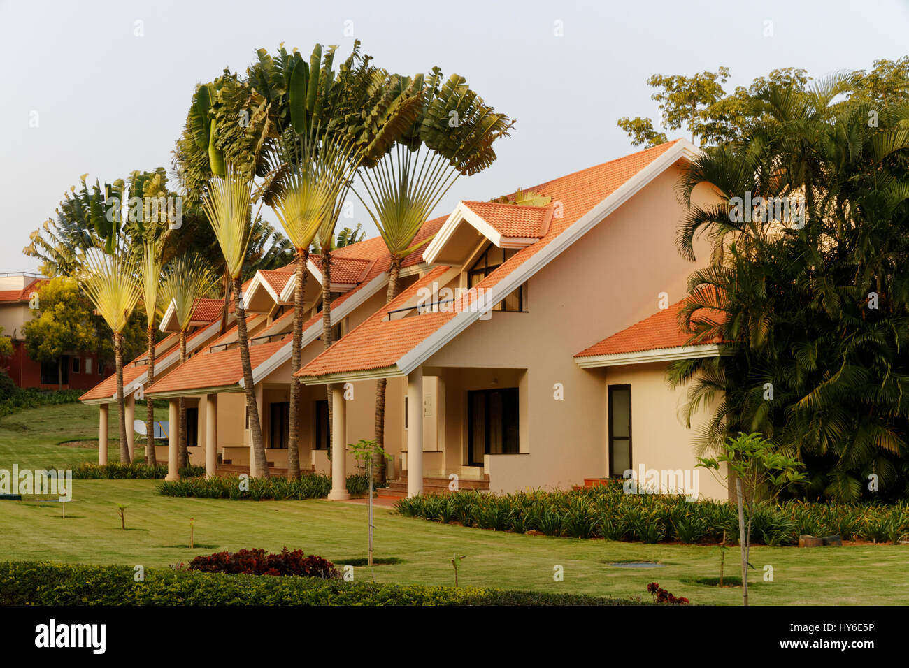 Inside Infosys campus in Mysore, India Stock Photo