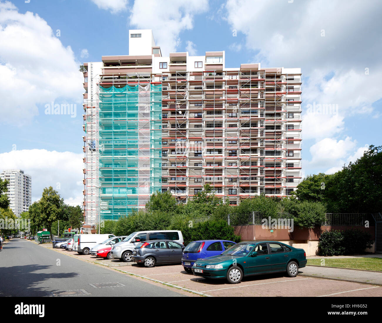 Block of Flats, Bremen, Germany, Europe Stock Photo