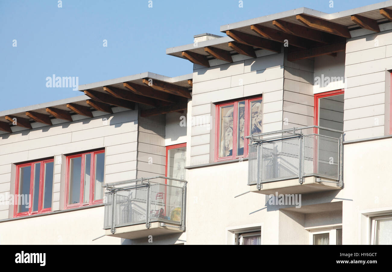 Block flats houses roofs hi-res stock photography and images - Alamy