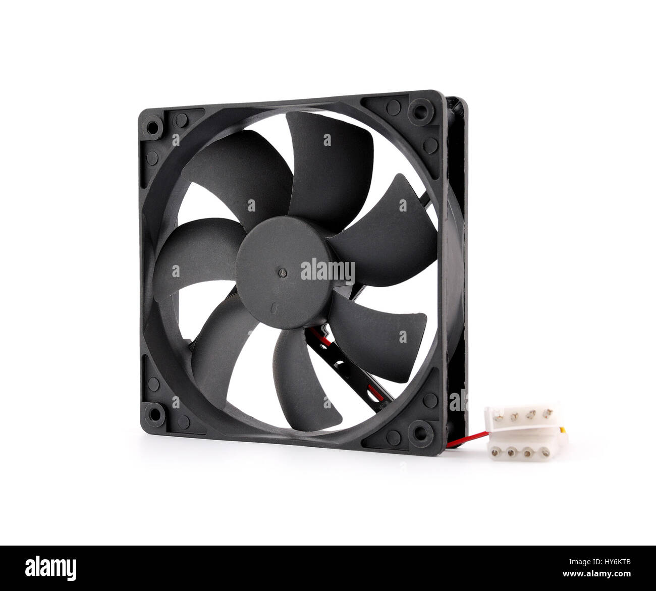 The computer fan isolated on white background Stock Photo Alamy