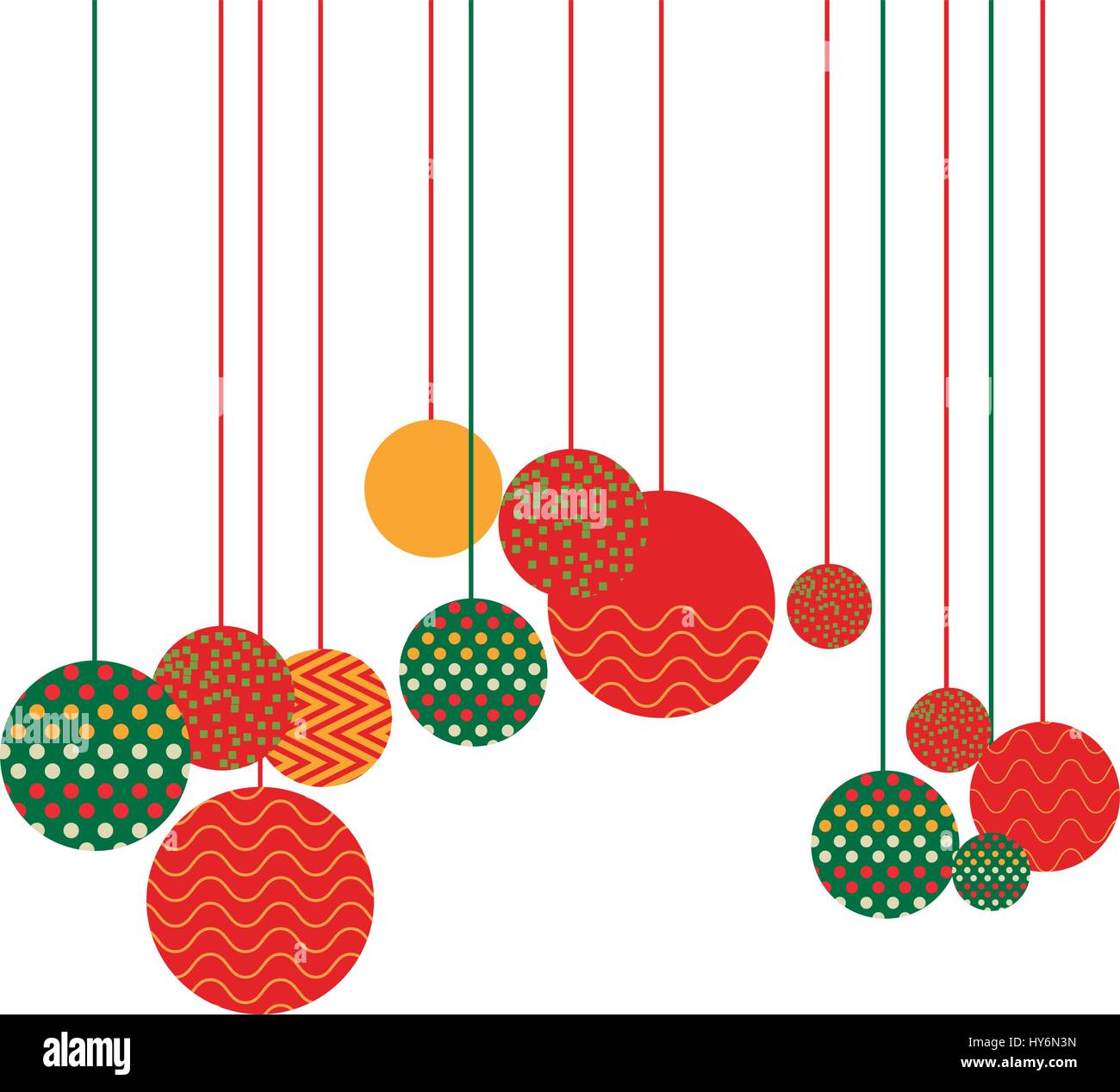colorful background with decorative garlands pendant of threads Stock ...