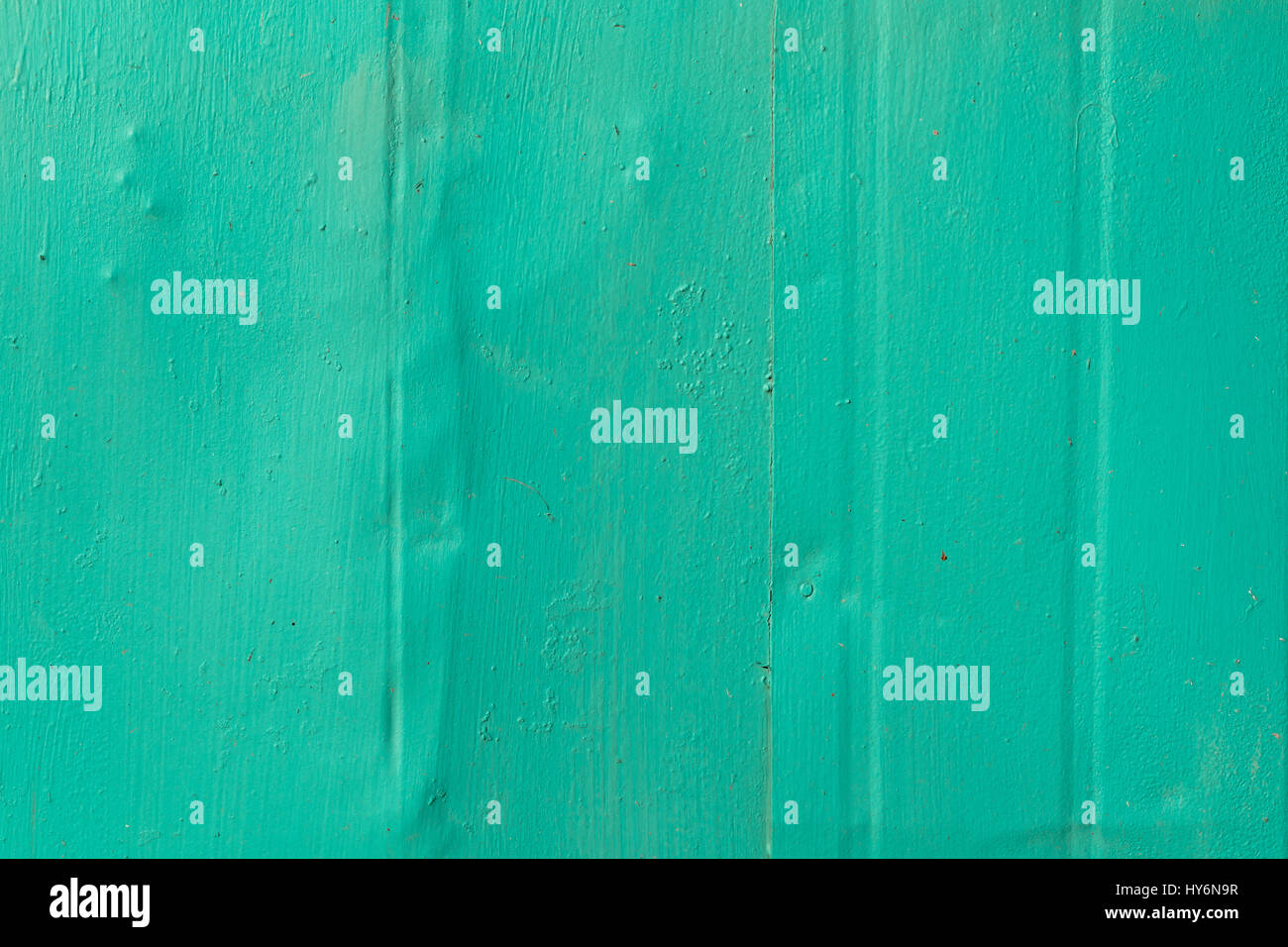 Blue colored stained metal wall texture pattern. Stock Photo