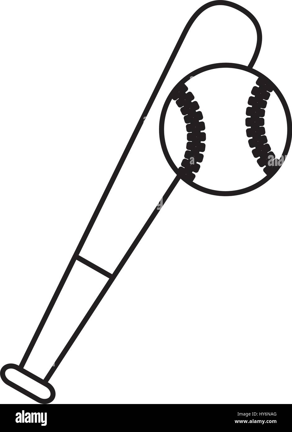 baseball bat isolated icon Stock Vector Image & Art - Alamy