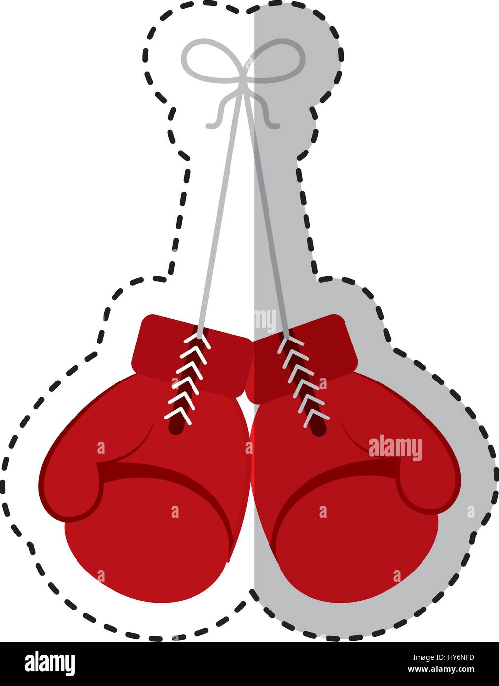 boxing gloves isolated icon Stock Vector Image & Art - Alamy