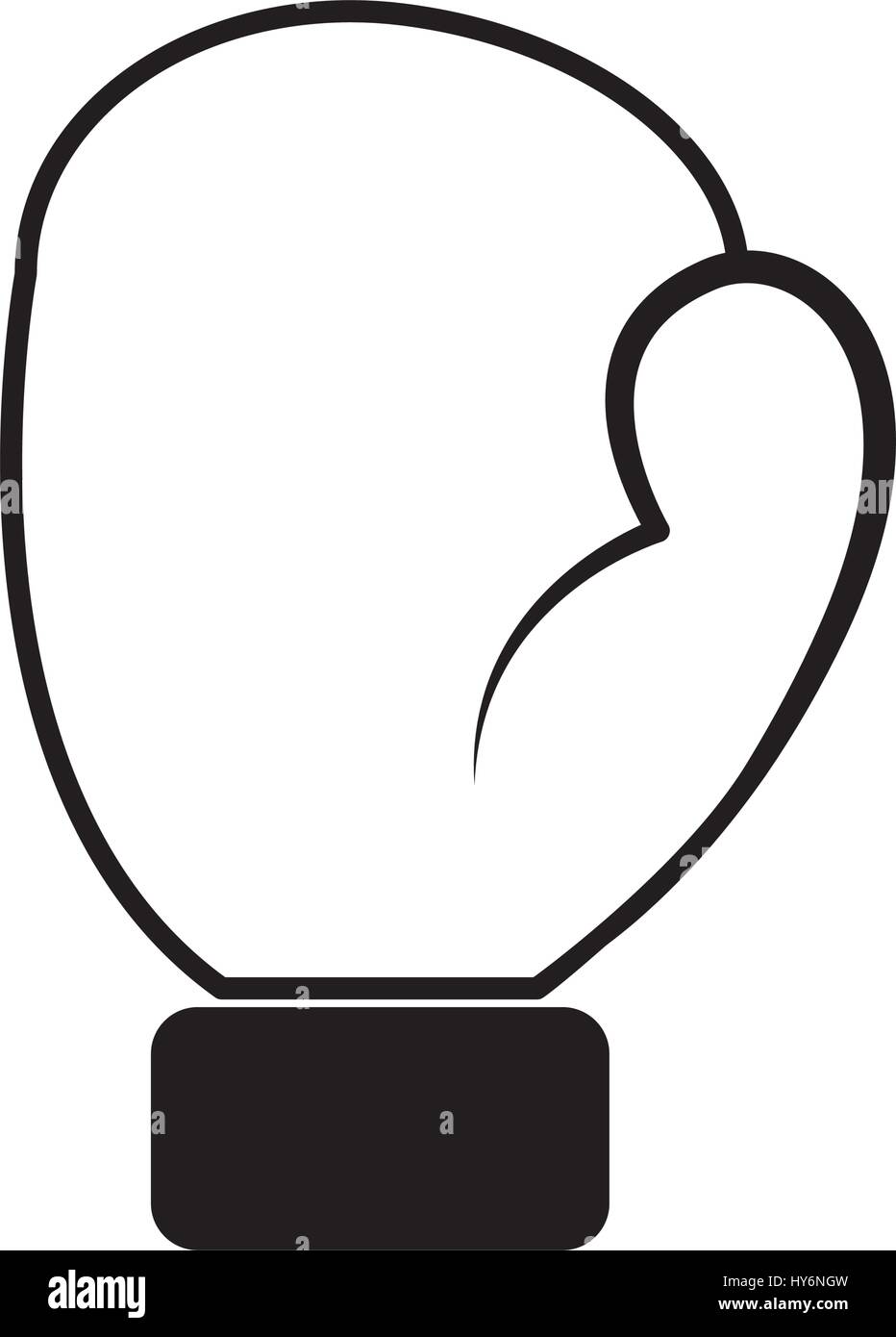 boxing gloves isolated icon Stock Vector Image & Art - Alamy
