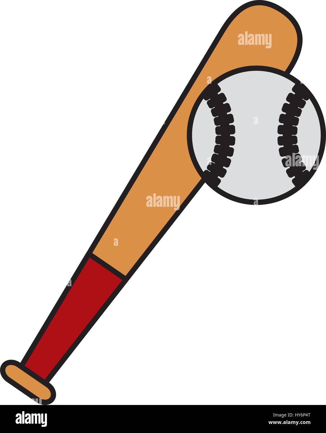 baseball bat isolated icon Stock Vector Image & Art - Alamy