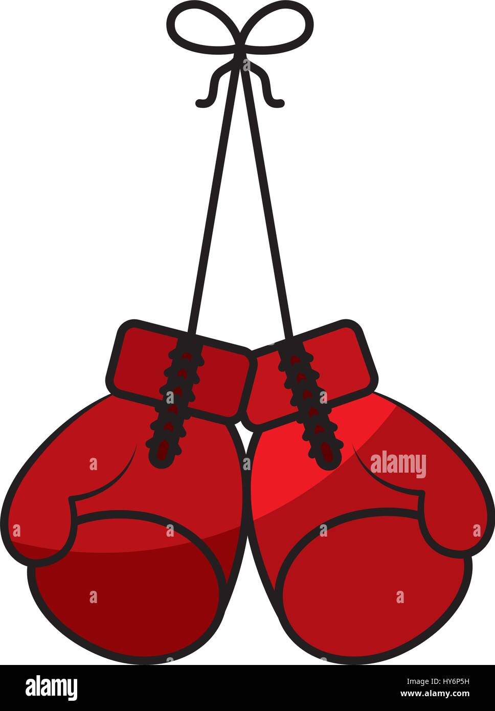 boxing gloves isolated icon Stock Vector Image & Art - Alamy