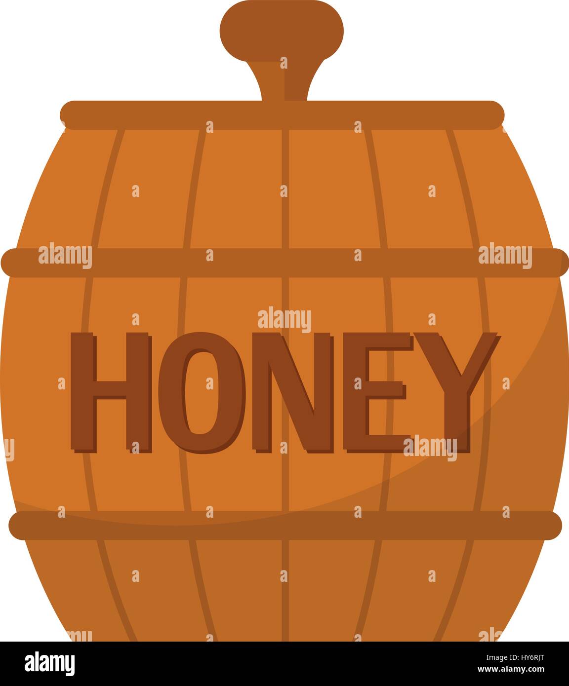 Honey barrels Stock Vector Images Alamy