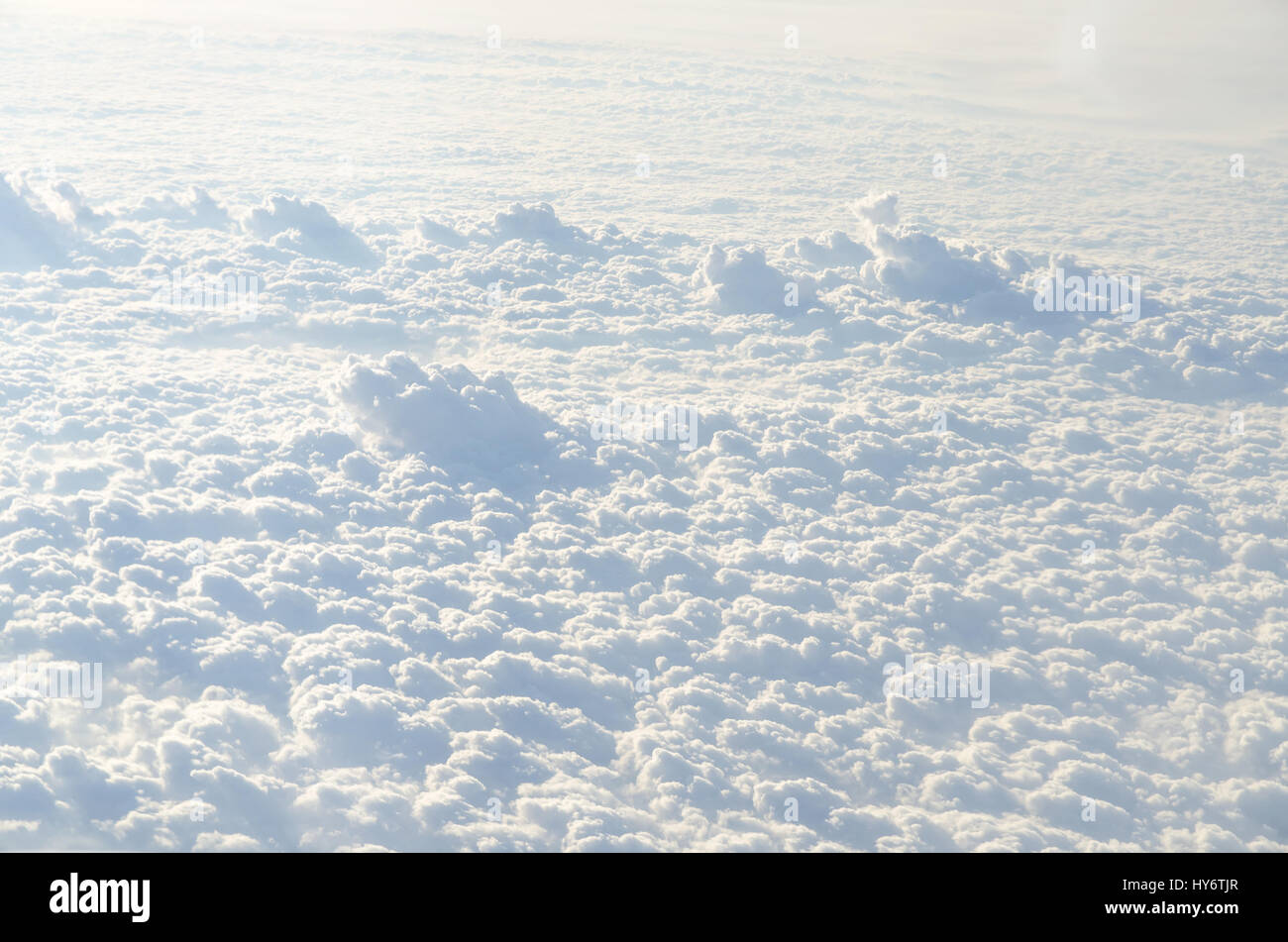 Sky and cloud view from airplane Stock Photo - Alamy