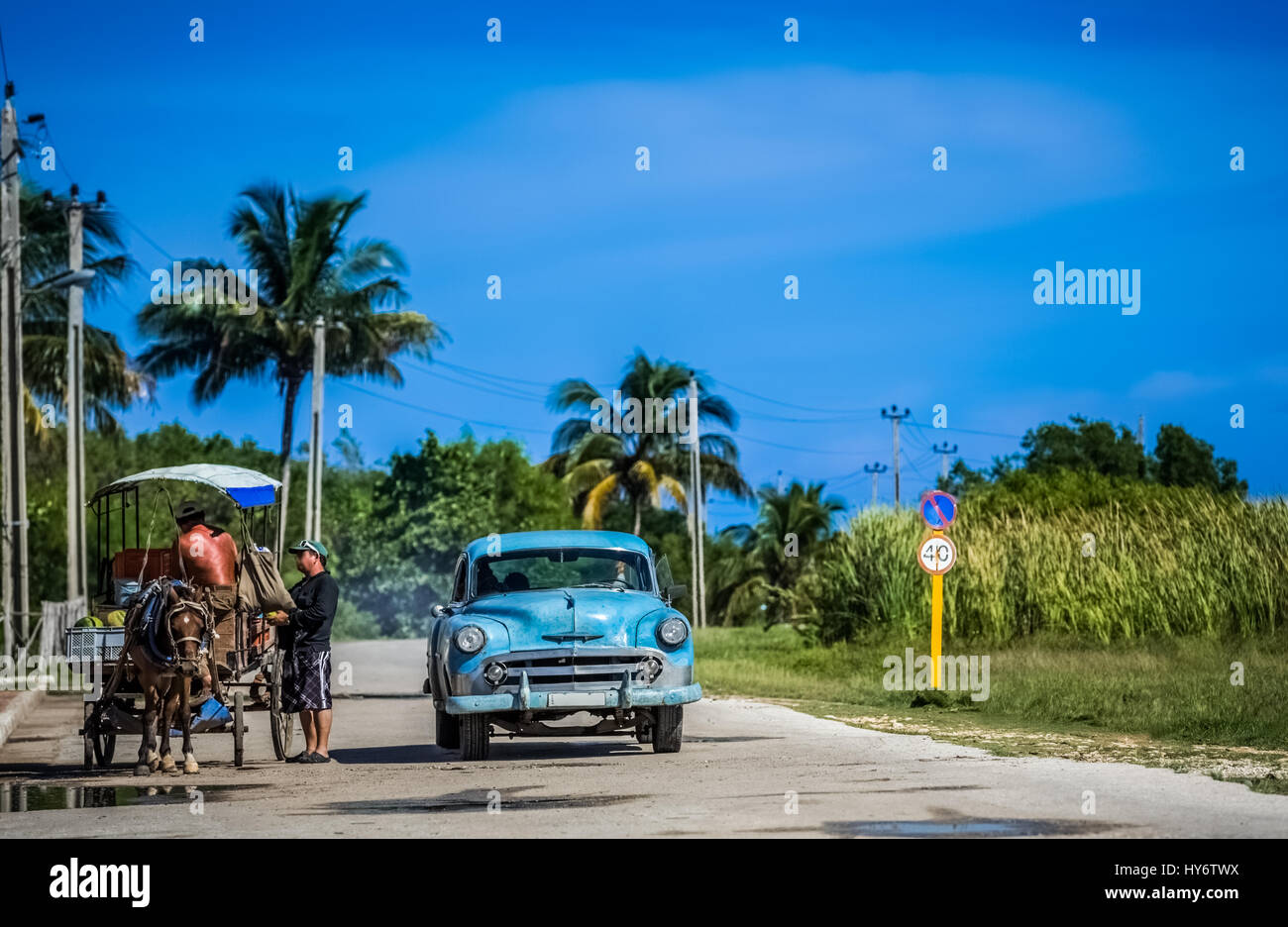 Carte Postale Vintage De Cuba - Plage Casa La Rosa Varadero Vers 1940, Non Postée
