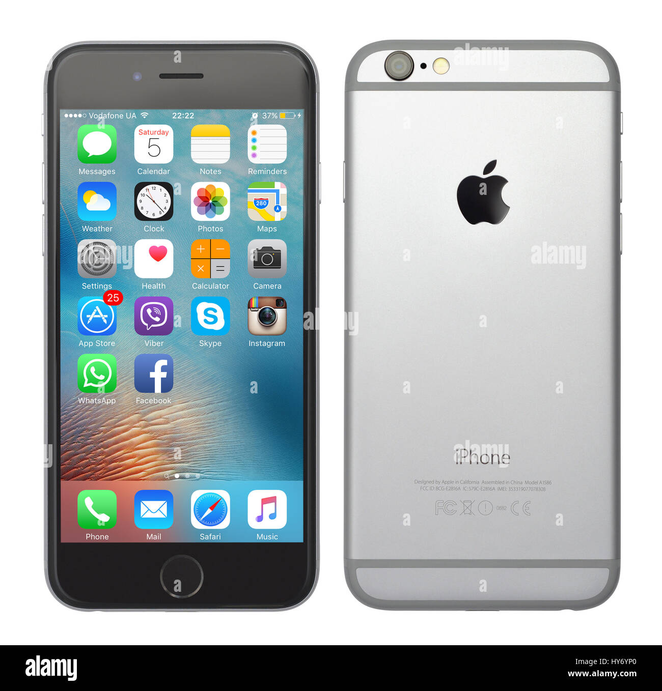 Apple Iphone 6 Gold Front