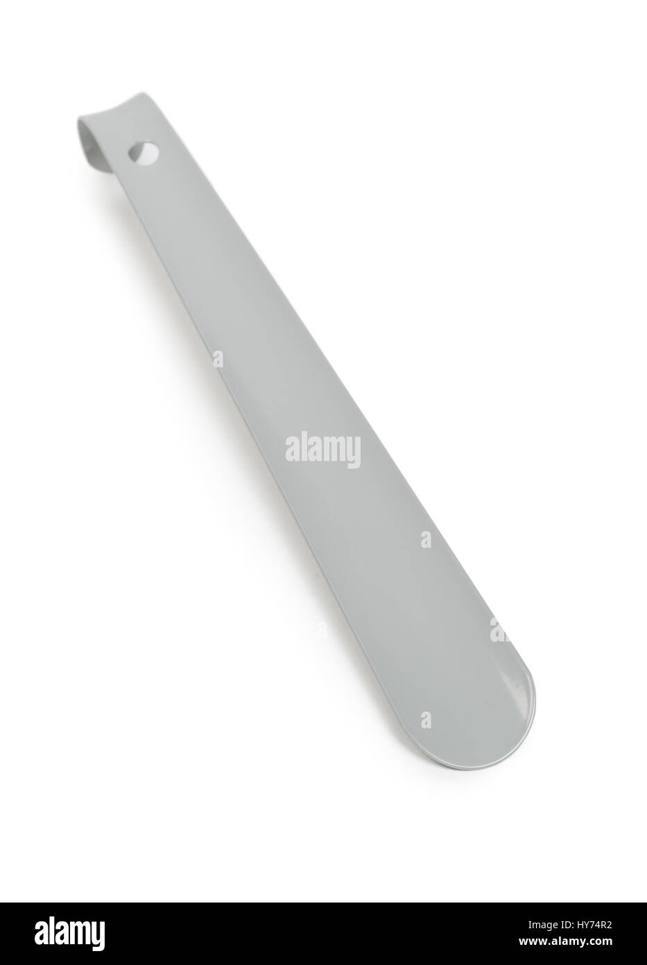Long shoehorn isolated on white background Stock Photo - Alamy