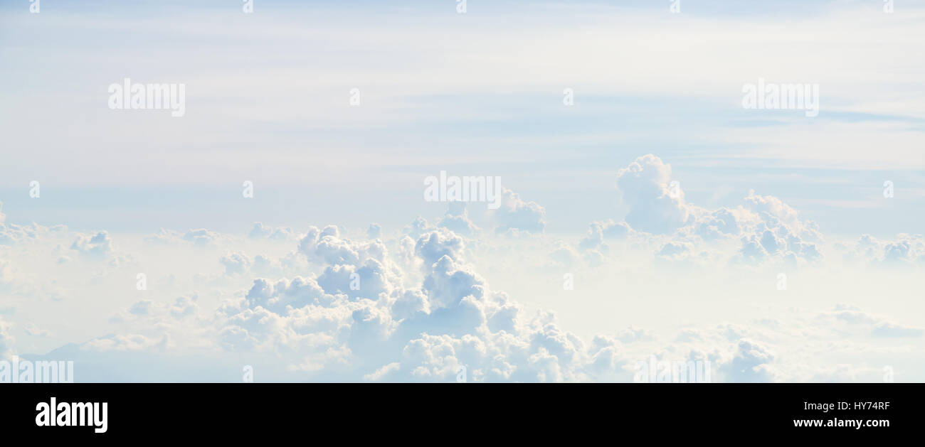 Cloud and sky view from airplane Stock Photo - Alamy