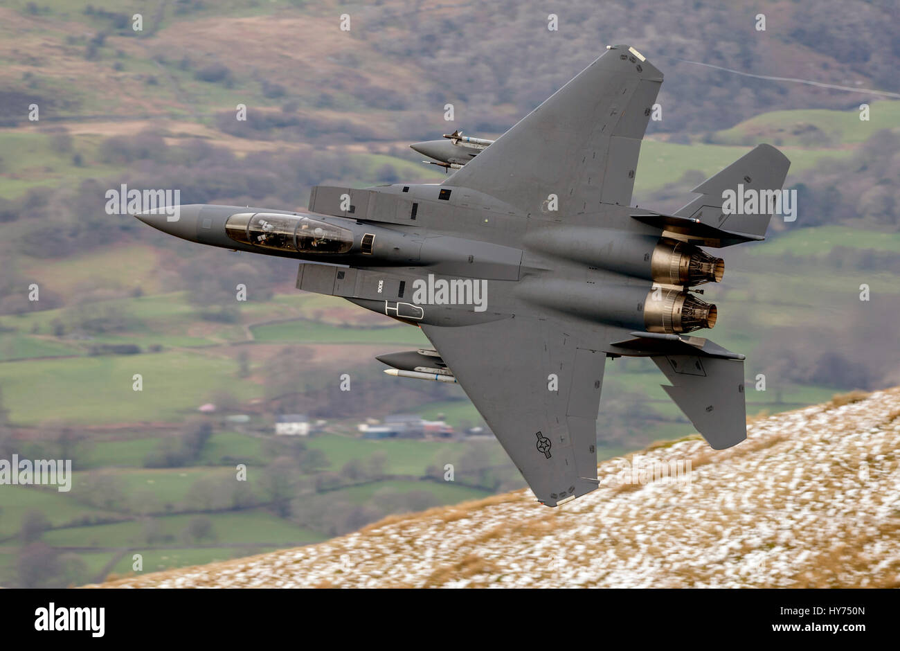 F15 E Strike Eagle Raf Lakenheath Stock Photo Alamy