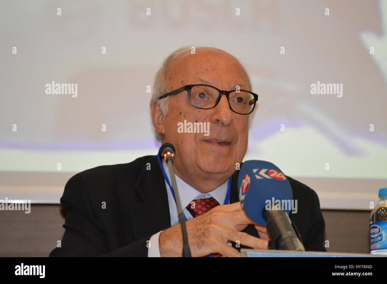 Turkish public speaker hi-res stock photography and images - Alamy