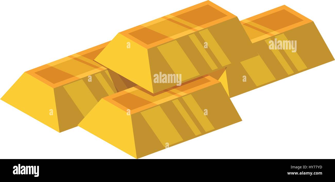 goldbars ingots gold stock Stock Vector Image & Art - Alamy