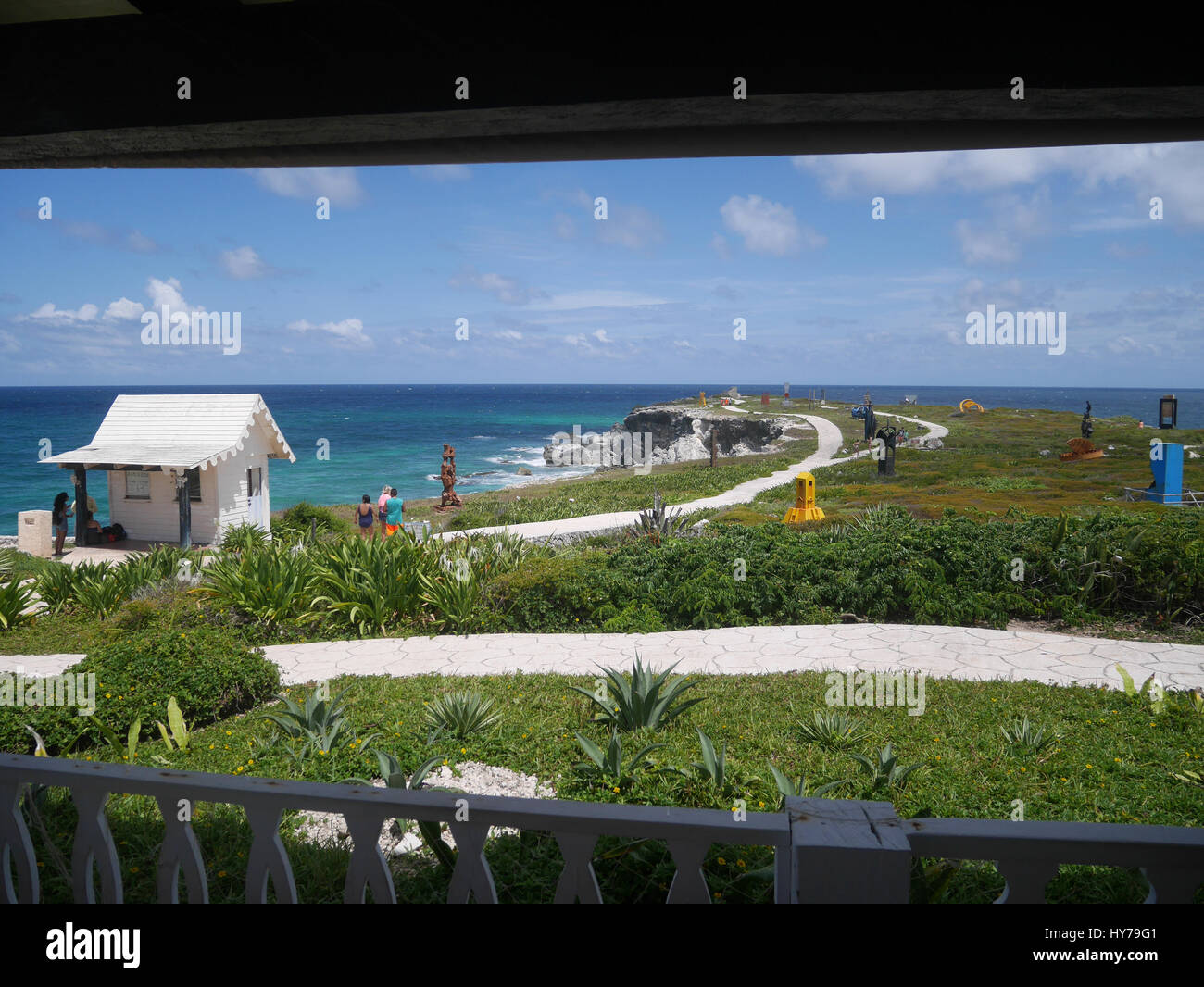 punta-sur-entrance-to-park-stock-photo-alamy