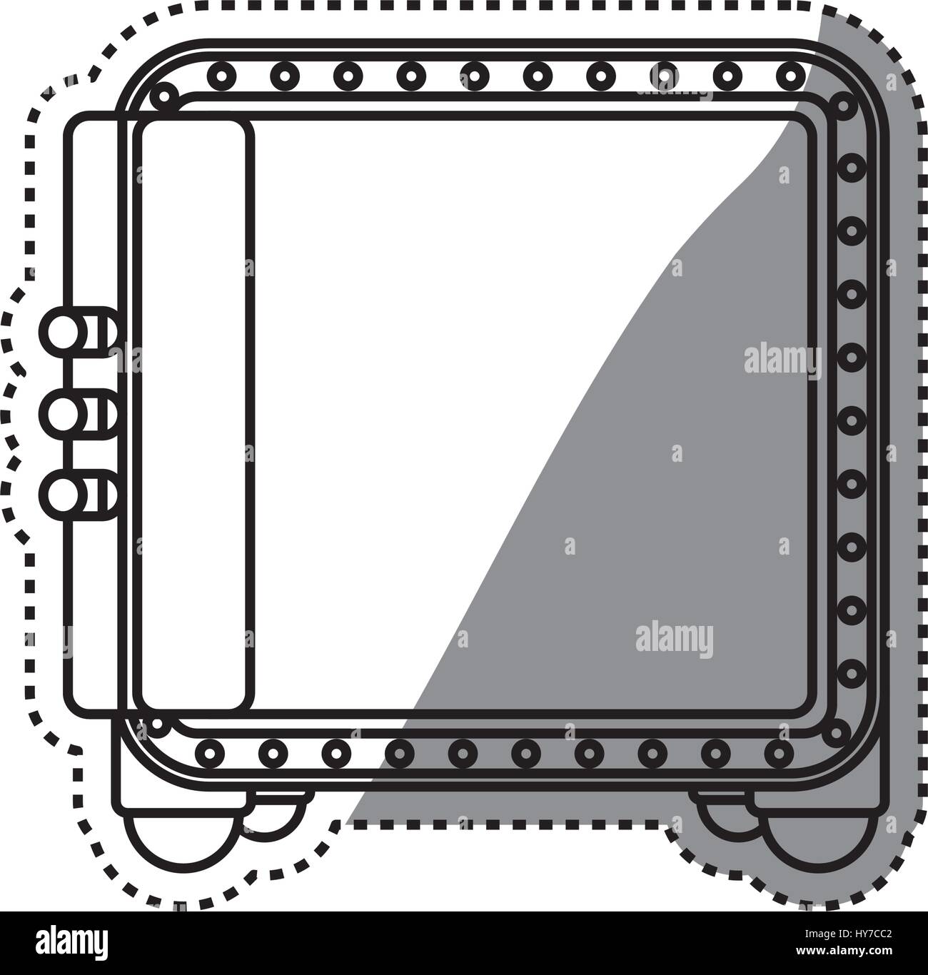 safe strongbox opened vector icon illustration graphic design Stock ...