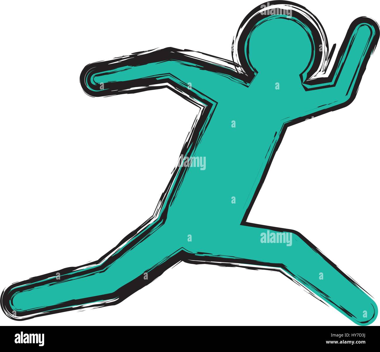 Man Running Fast Icon Vector Illustration Graphic Design Stock Vector Image Art Alamy