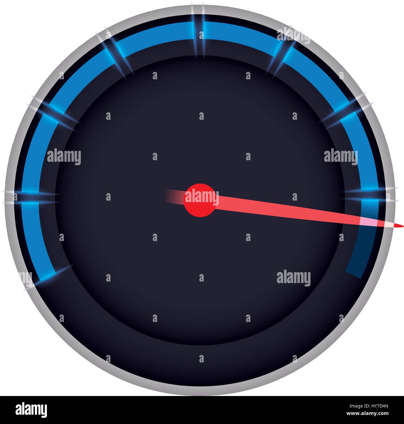 Speedometer power car icon vector illustration graphic design Stock ...