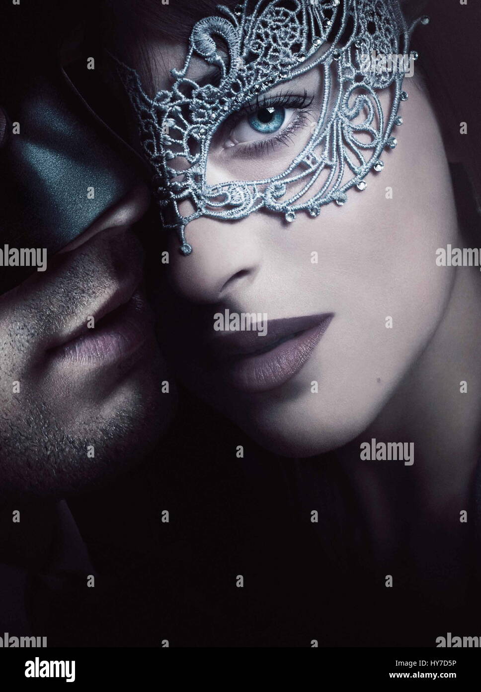 RELEASE DATE: February 10, 2017 TITLE: Fifty Shades Darker STUDIO: Universal Pictures DIRECTOR: James Foley PLOT: While Christian wrestles with his inner demons, Anastasia must confront the anger and envy of the women who came before her STARRING: Dakota Johnson as Anastasia Steele, Jamie Dornan as Christian Grey Poster Art (Credit: © Universal Pictures/Entertainment Pictures) Stock Photo