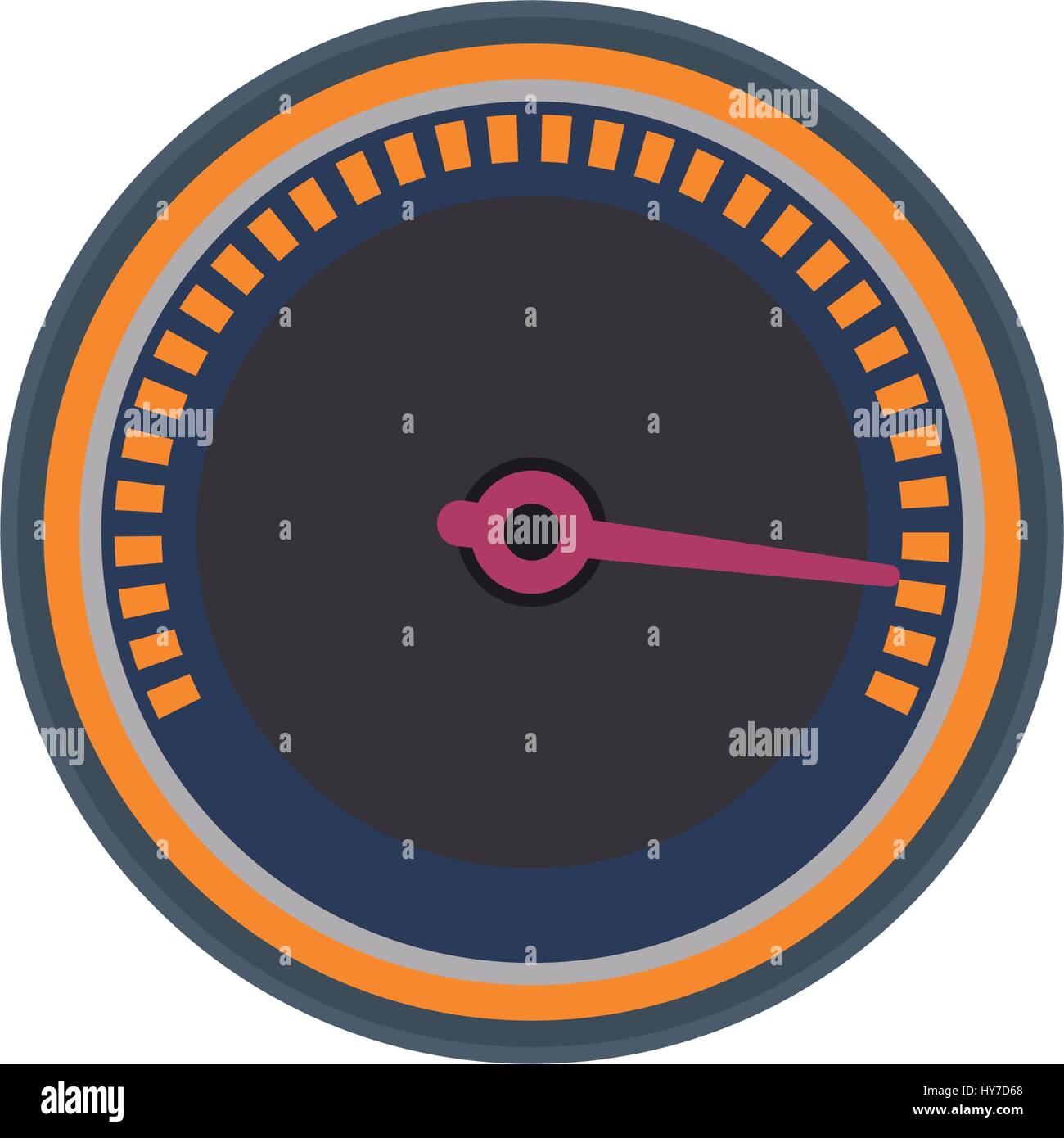Speedometer power car icon vector illustration graphic design Stock ...