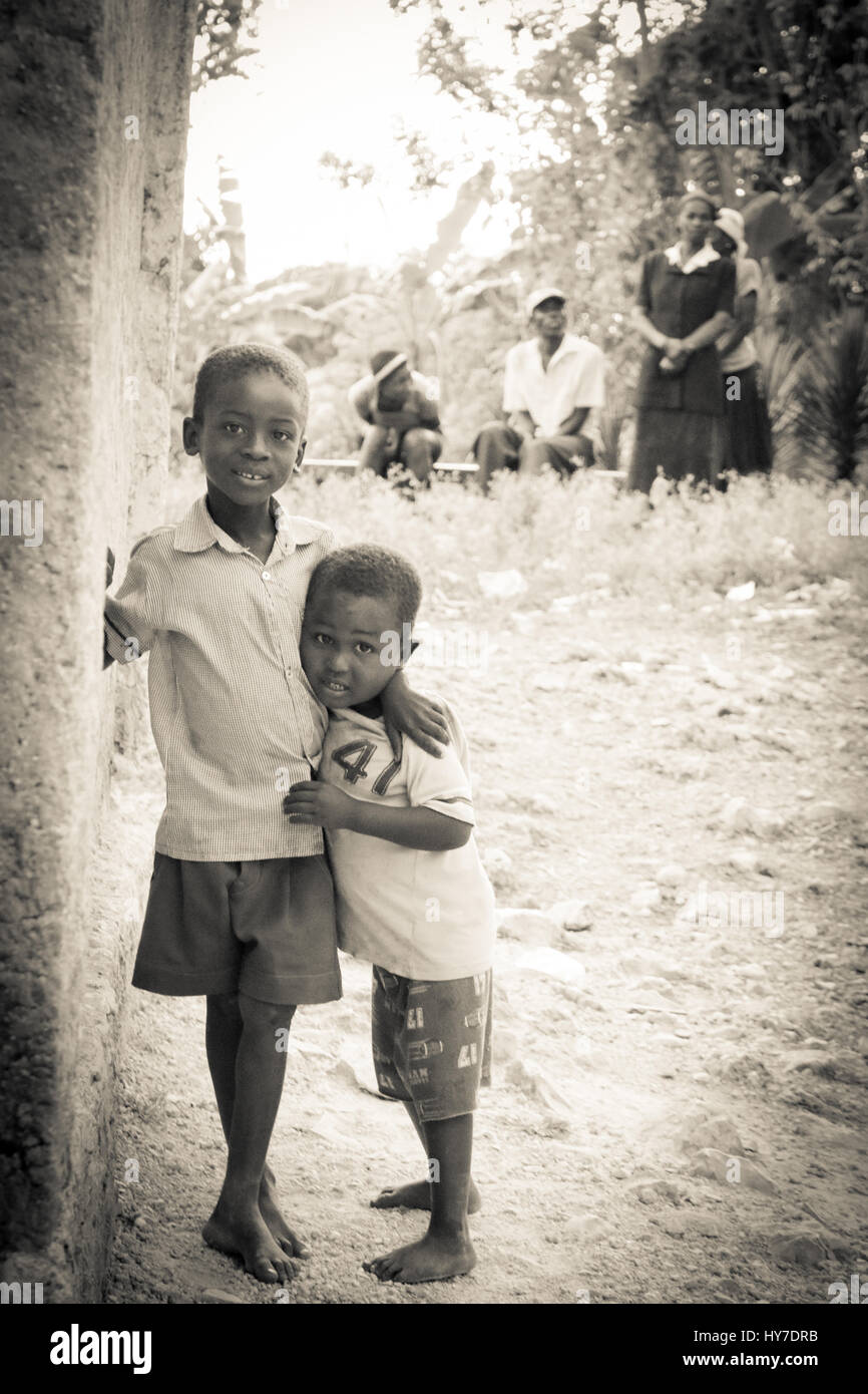 Haitian boy hi-res stock photography and images - Alamy