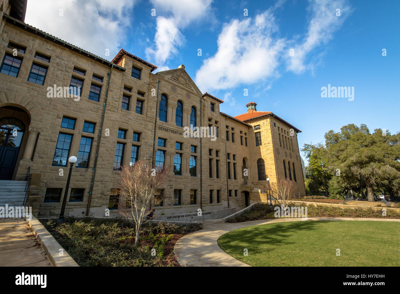 Department of Chemestry of Stanford University Campus - Palo Alto, California, USA Stock Photo