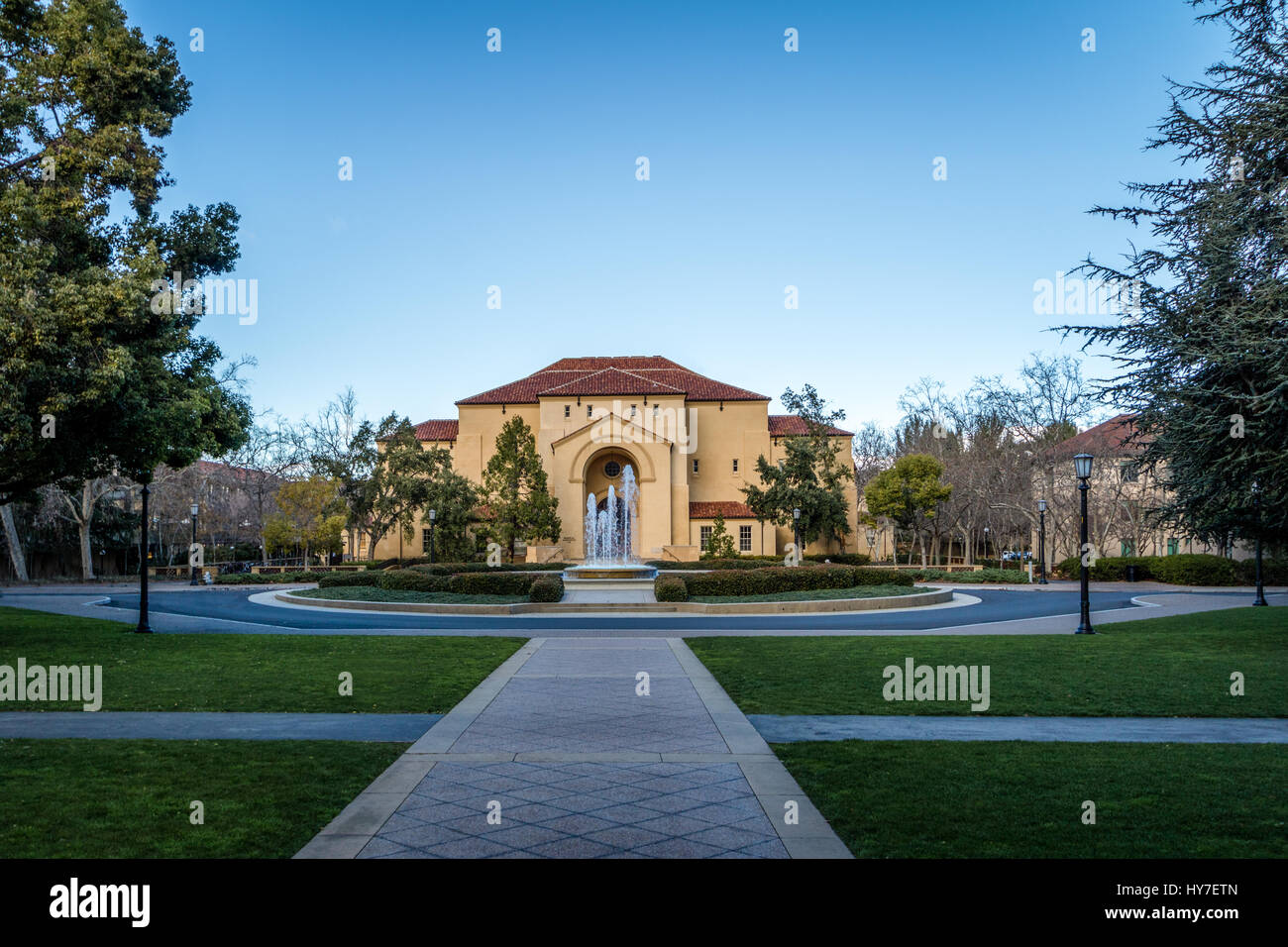 Stanford University Campus - Palo Alto, California, USA Stock Photo