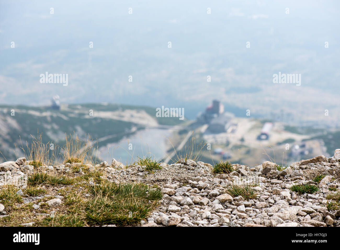 Tatra mountains in Slovakia. view over the ridge Stock Photo - Alamy