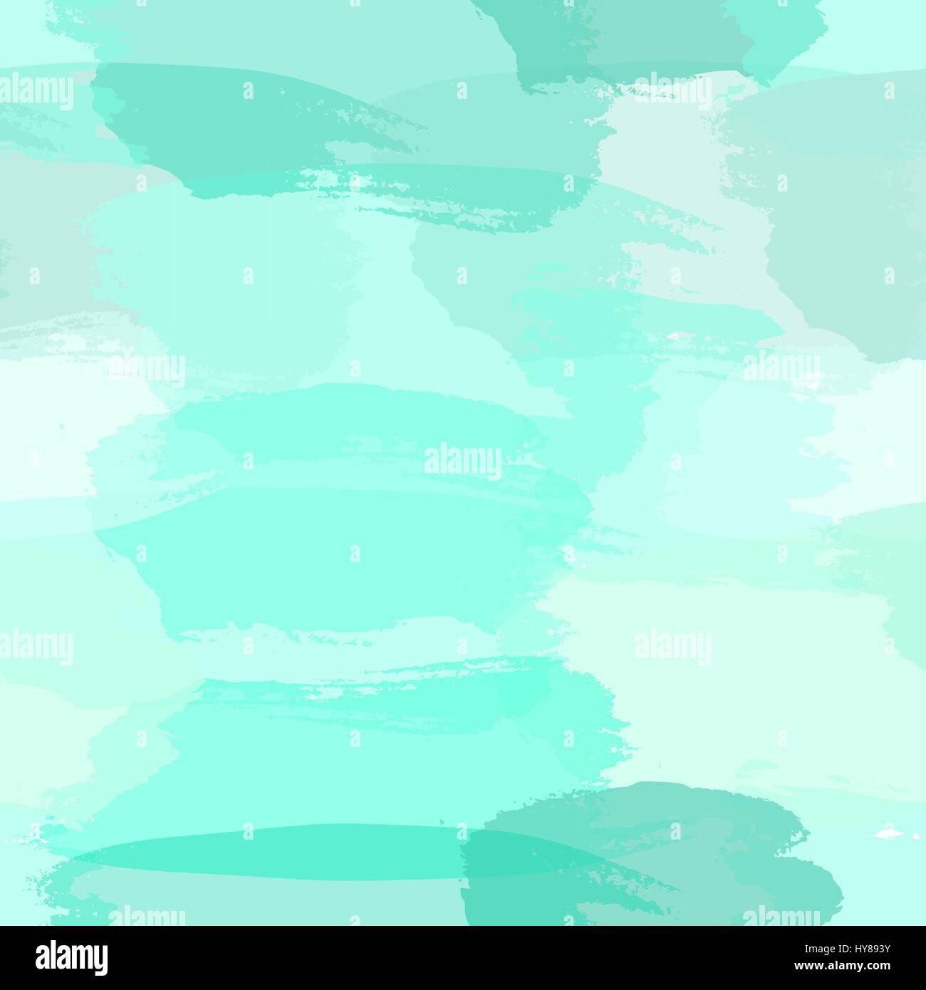 Seamless Abstract Pattern With Transparent Brush Strokes In Light Blue Turquoise Green And Teal Blue Imitating Watercolor Paint Modern And Stylish Stock Vector Image Art Alamy