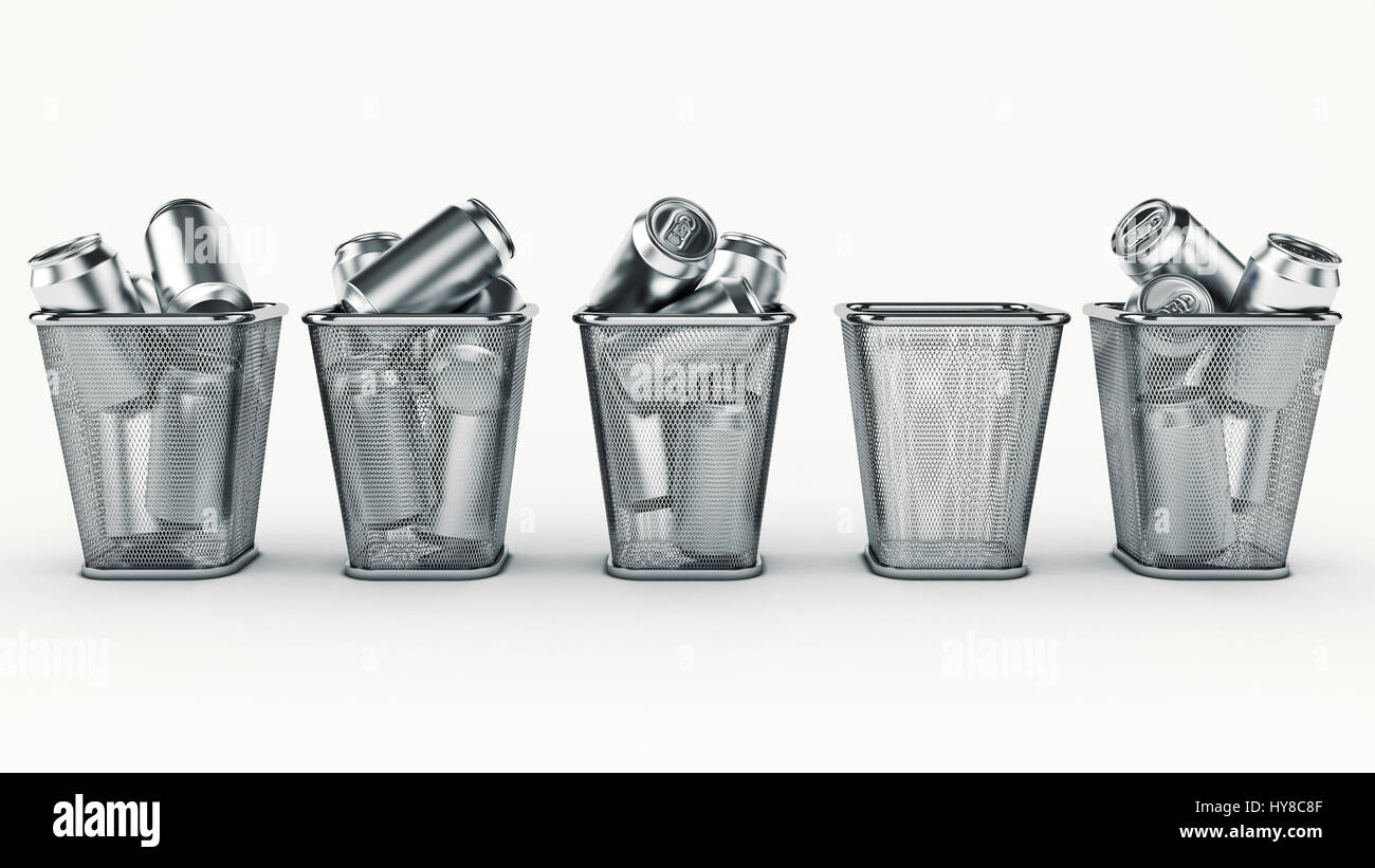 Soda cans recycle bin hires stock photography and images Alamy