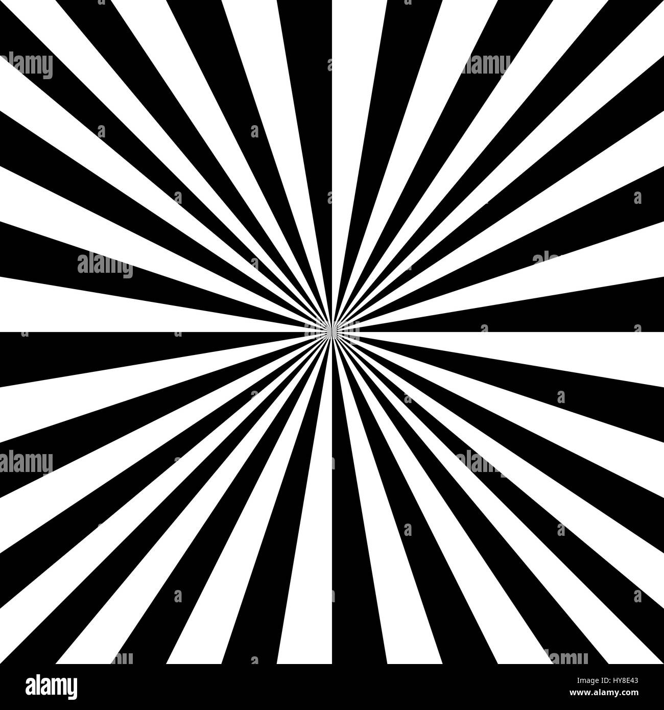 Black and White Hypnotic Background. Vector Illustration Stock Vector ...
