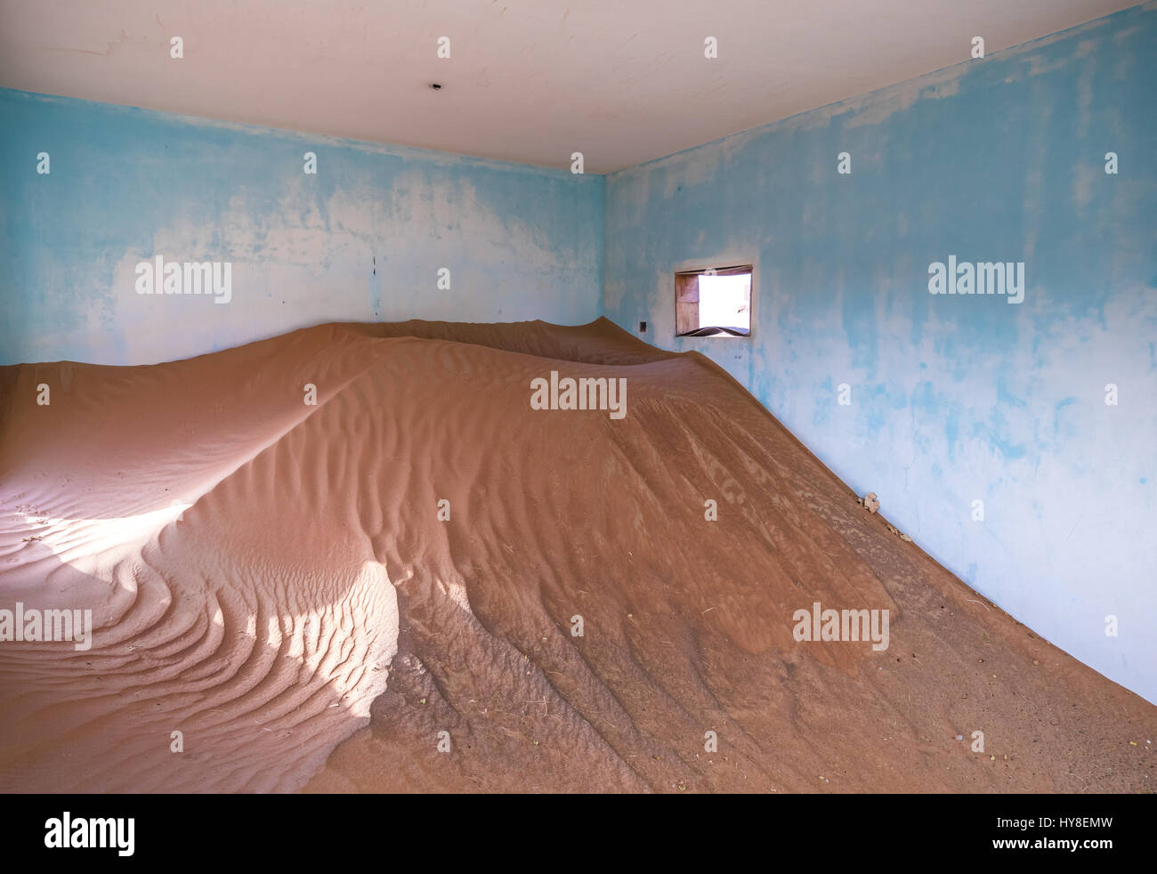 Workers village in Arabian desert abandoned in 1970s due to rumours of