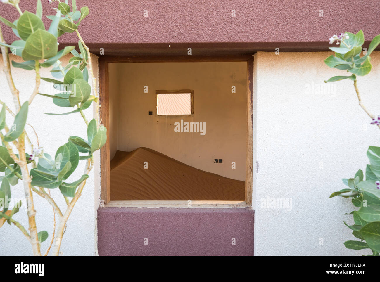 Workers village in Arabian desert abandoned in 1970s due to rumours of