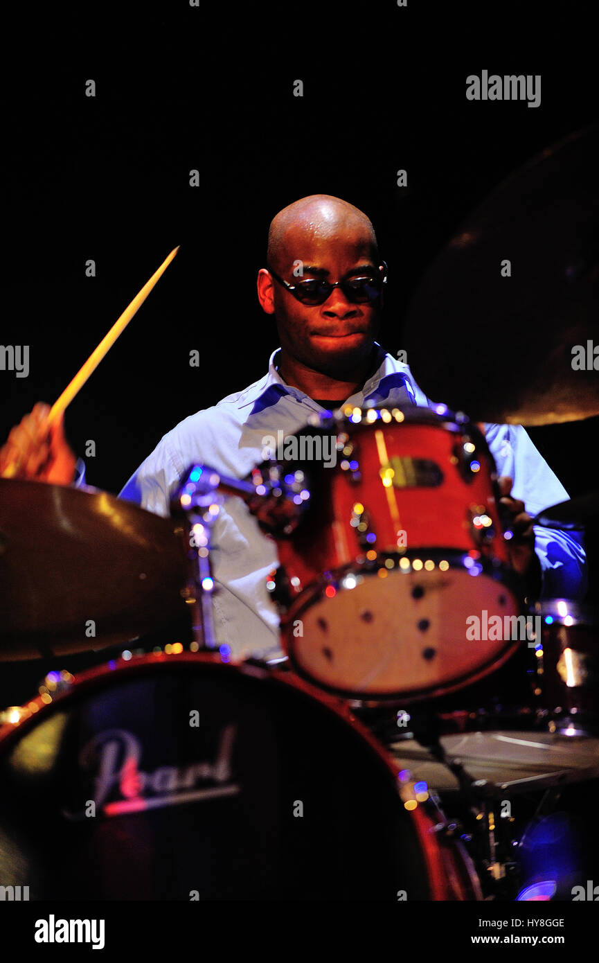 Frank Parker Jr., percussionist, composer, producer, and electric bass