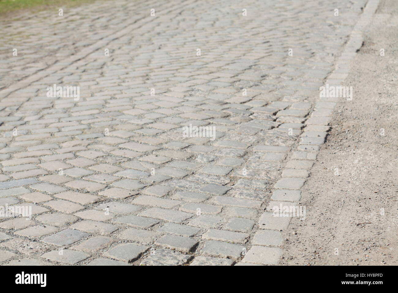 Paving Stones on a Street Stock Photo Alamy
