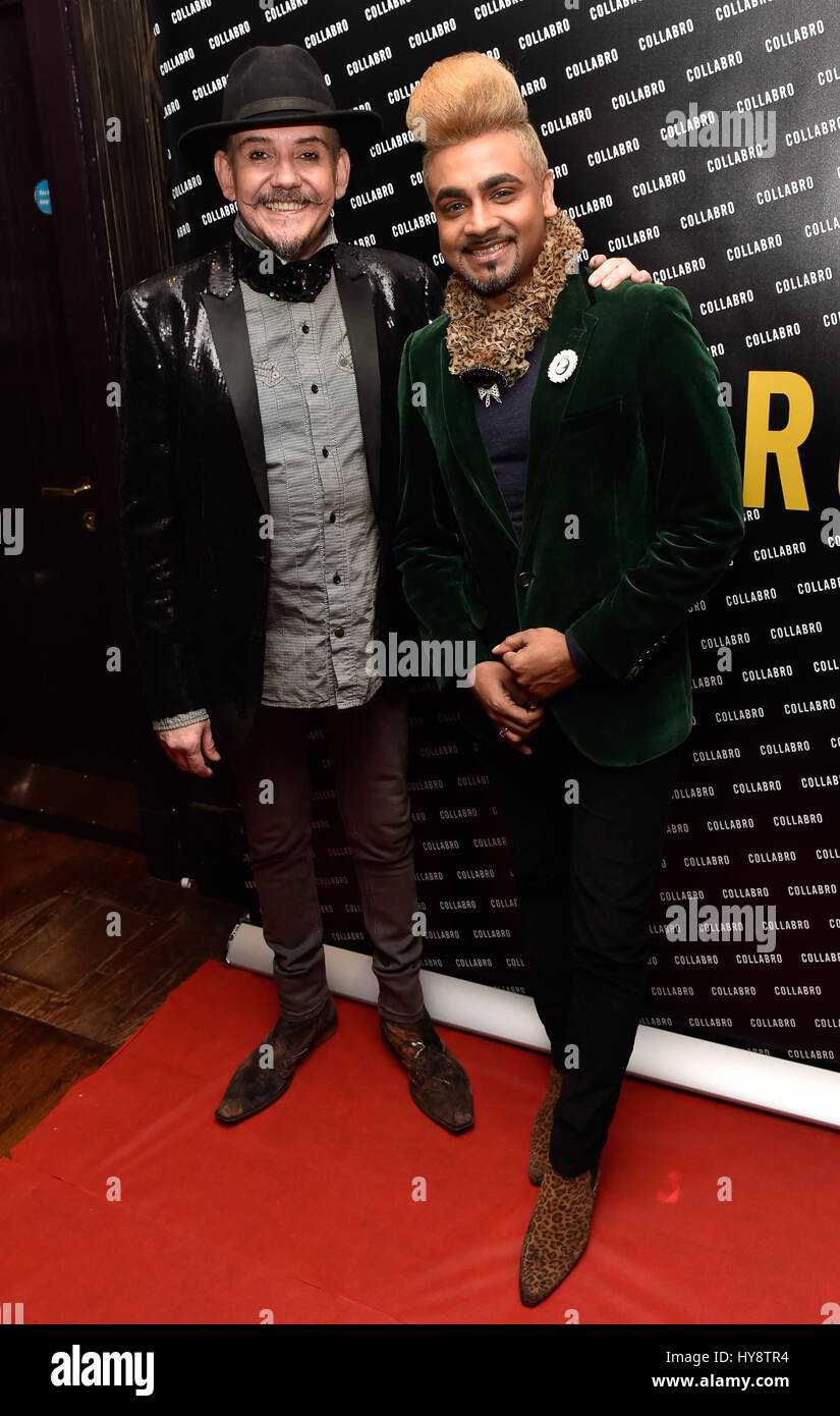 Celebs Attend A Party For The Much Anticipated Launch Of The New Album By Collabro Home At The Soho Sanctum Hotel London Featuring Jay Kamirez Where London United Kingdom When 02
