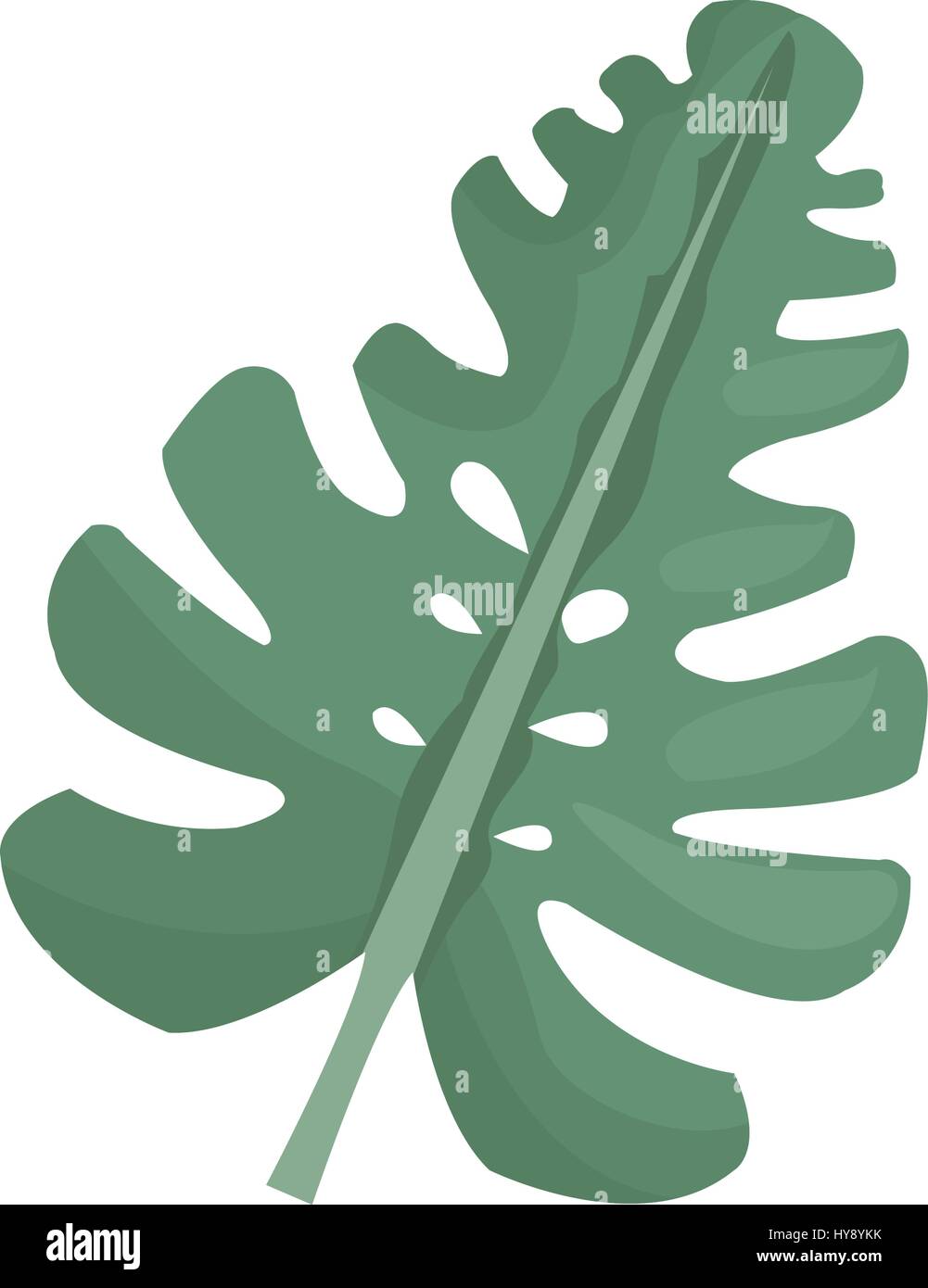 tropical leaf icon Stock Vector Image & Art - Alamy
