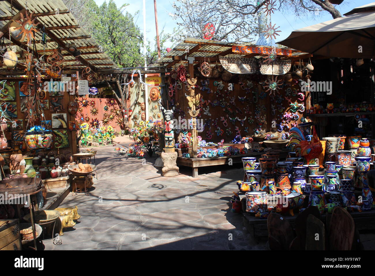 SonSilverWest souvenir shop, Sedona AZ USA Stock Photo Alamy