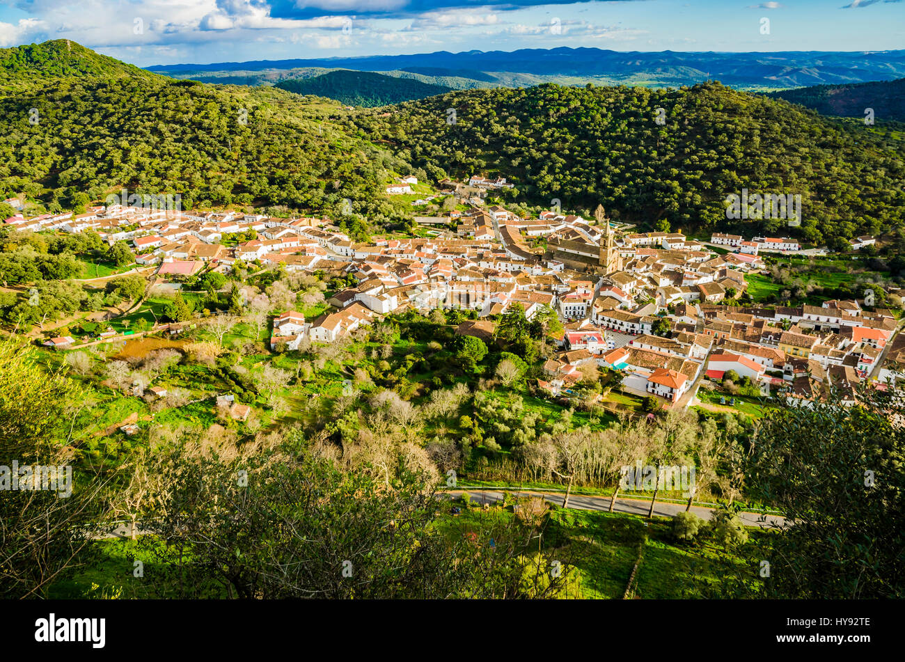 Village Of Alajar Hi res Stock Photography And Images Alamy